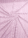 Minky Rosebud Minky Fabric - Raised Rosebud Texture, 58" Width (1 Yard)