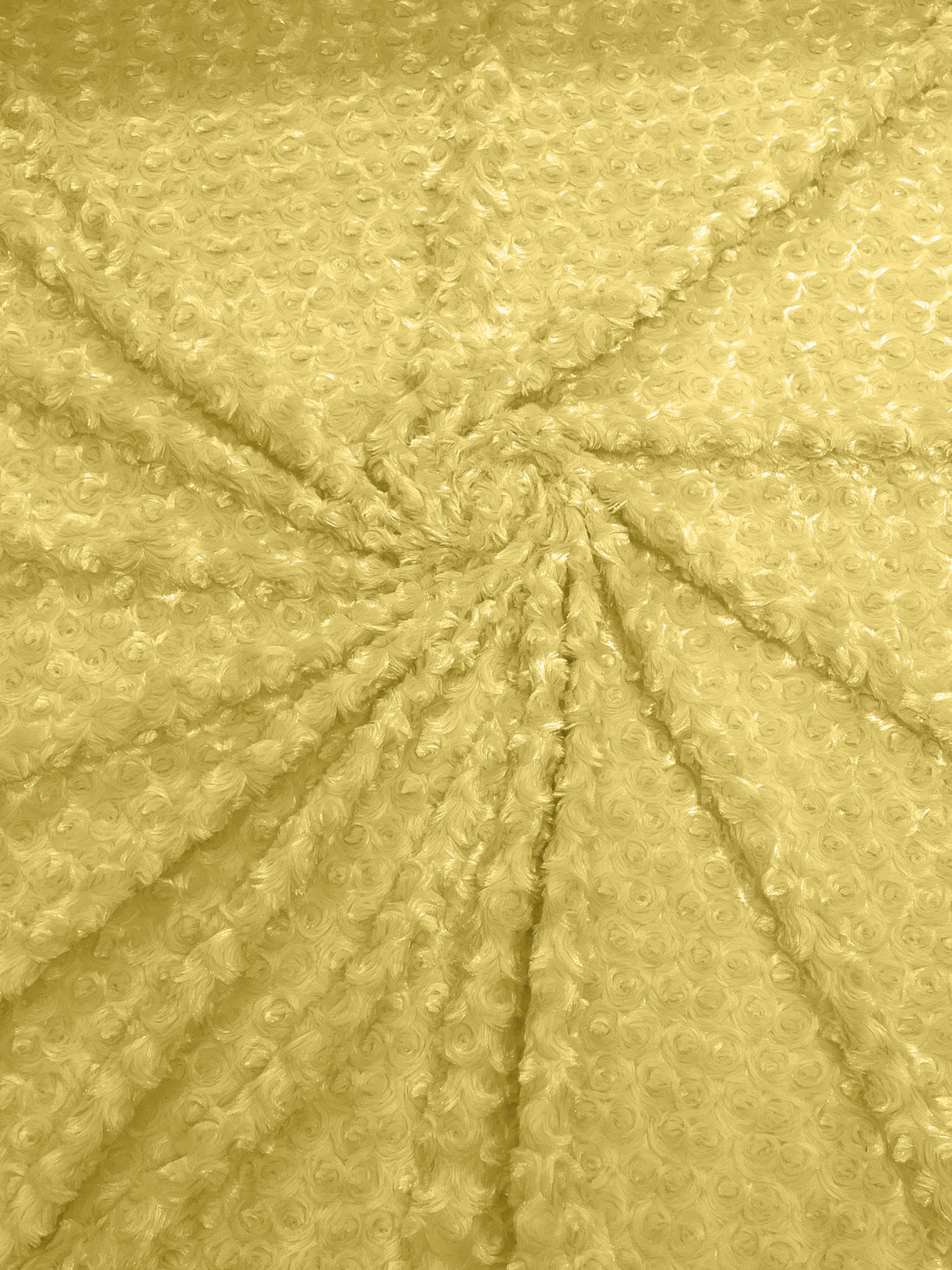 Minky Rosebud Minky Fabric - Raised Rosebud Texture, 58" Width (1 Yard)