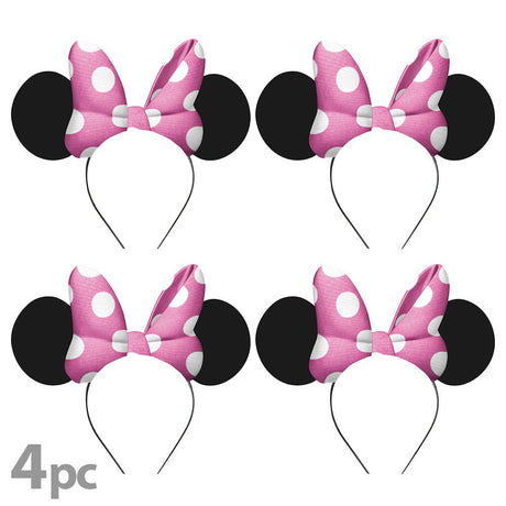 Minnie Mouse Paper Ears 4 Pack
