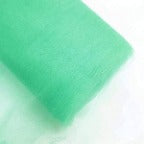 Tulle Bolt Polyester Fabric - Soft Sheer Solid, Baby Blue, 108" Width, 50 Yards