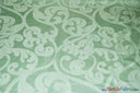 Victorian Damask Jacquard Fabric - Vineyard Damask Pattern, 58/60" Width (1 Yard)