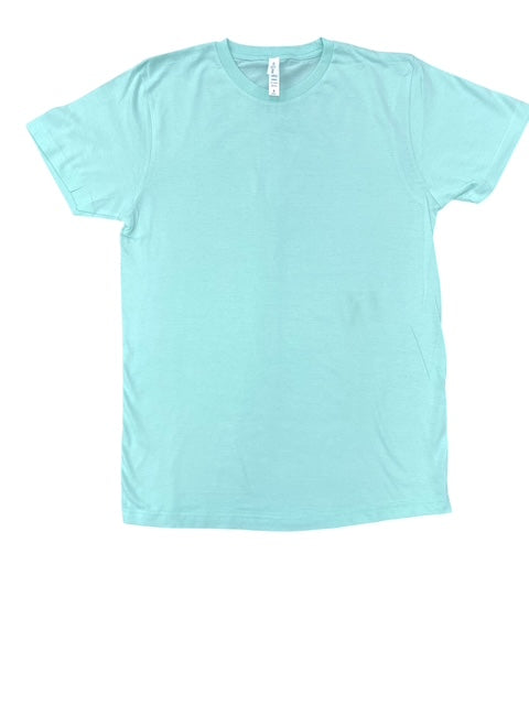Lucky Friends 1001 100% Cotton Fabric - Mint, Round Neck, 4.2 Oz, Tubular, Unisex (1 Piece)
