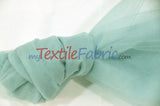 Bridal Tulle Illusion Nylon Tulle Fabric - Sheer Soft Bridal Veil, 108" Width (50 Yard Bolt)