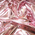 Pink Mirror Reflective Vinyl Fabric,