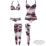Printed Spandex Camouflage Tricot