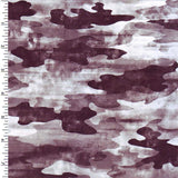 Printed Spandex Camouflage Tricot