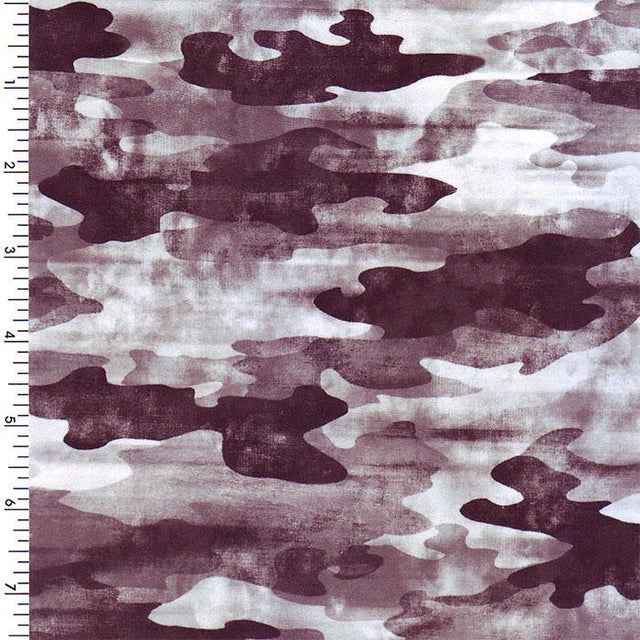 Printed Spandex Camouflage Tricot