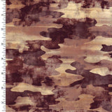 Printed Spandex Camouflage Tricot Desert Camouflage