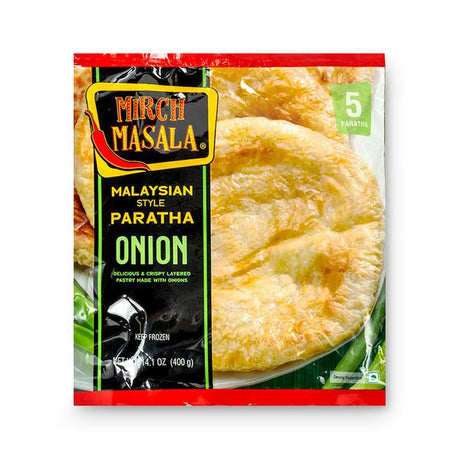 Mirch Masala Malaysian Style Onion Paratha