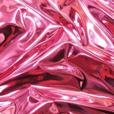 Fuchsia Mirror Reflective Vinyl Fabric,