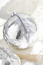 4" - 5.5" Glass Jewel Ball & Finial Ornament