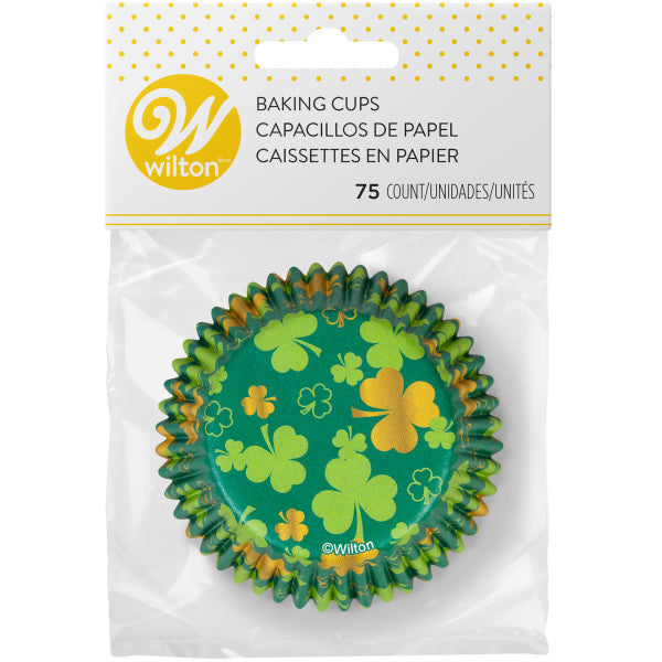 Wilton St. Patrick's Day Standard Cupcake Liners, 75-Count