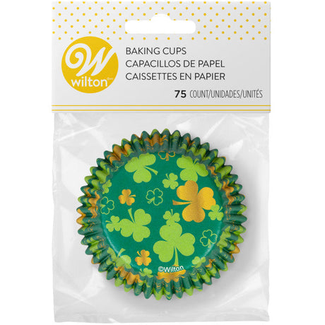 Wilton St. Patrick's Day Standard Cupcake Liners, 75-Count