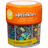 Animals, Cars and Stars Sprinkles Medley, 2.4 oz.