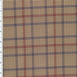 Poly Spandex Tricot Plaid Sanded Soft Hand
