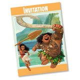 Moana Invitations 8 Pack