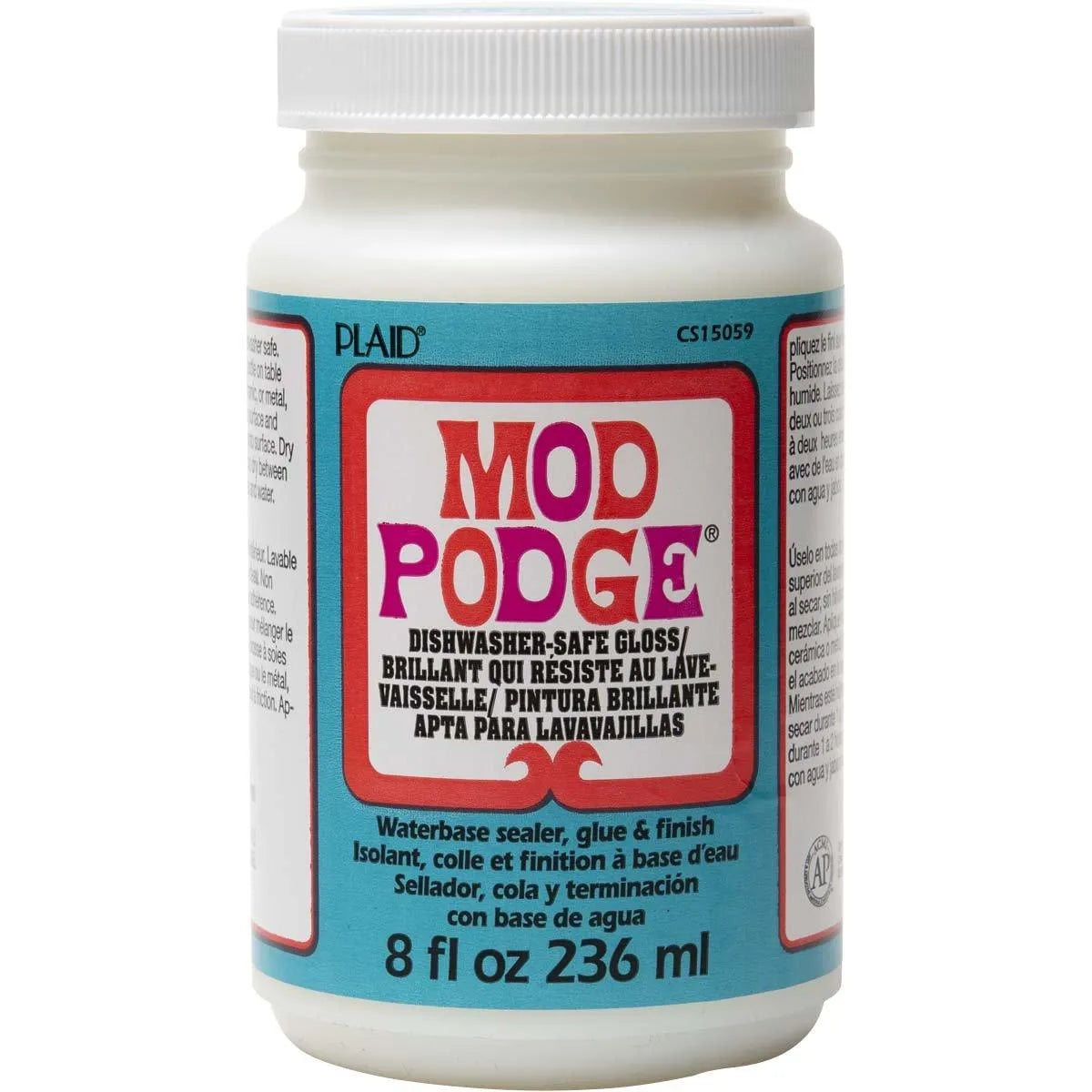 Mod Podge Dishwasher Safe - Gloss (8 oz Bottle)