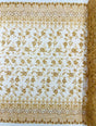 Modern Luxury Beaded Fabric - Mesh Lace, 54" Width, Color Assorted (1 Yard)