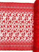Modern Luxury Beaded Fabric - Mesh Lace, 54" Width, Color Assorted (1 Yard)