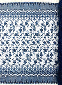 Modern Luxury Beaded Fabric - Mesh Lace, 54" Width, Color Assorted (1 Yard)