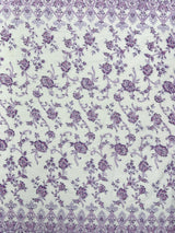 Modern Luxury Beaded Fabric - Mesh Lace, 54" Width, Color Assorted (1 Yard)