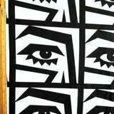 Microfiber Boardshort Fabric Modern Eye Print