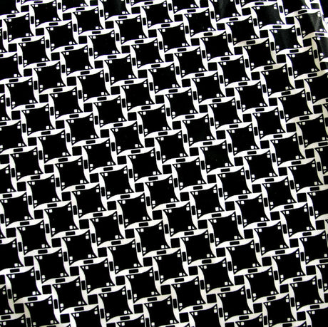 Swim Knit Nylon Lycra Mod Mini Print UV Treated