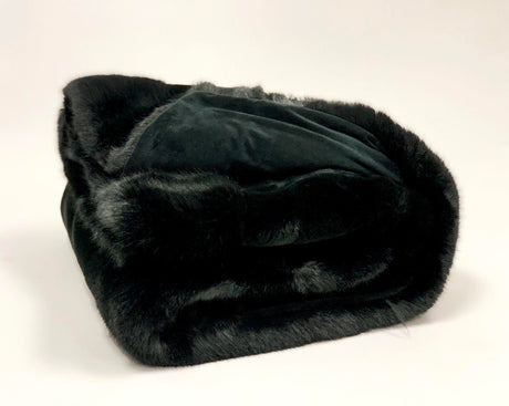 Chinchilla Rabbit Faux Fur Luxurious Pile Fabric for Throws & Blankets