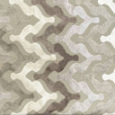Cut Velvet Upholstery Fabric Monroe Chevron Pattern