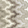 Cut Velvet Upholstery Fabric Monroe Chevron Pattern