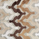 Cut Velvet Upholstery Fabric Monroe Chevron Pattern