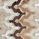 Cut Velvet Upholstery Fabric Monroe Chevron Pattern