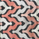 Cut Velvet Upholstery Fabric Monroe Chevron Pattern
