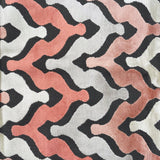 Cut Velvet Upholstery Fabric Monroe Chevron Pattern