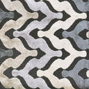 Cut Velvet Upholstery Fabric Monroe Chevron Pattern