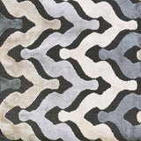 Cut Velvet Upholstery Fabric Monroe Chevron Pattern