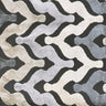Cut Velvet Upholstery Fabric Monroe Chevron Pattern