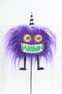 21" Purple Furry Halloween Monster Spray