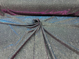 Moon Shadow Shimmer Fabric - Metallic Glitter Covered, Two Tone Effect, 58/60" Width (1 Yard)