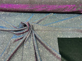 Moon Shadow Shimmer Fabric - Metallic Glitter Covered, Two Tone Effect, 58/60" Width (1 Yard)