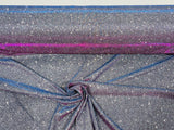 Moon Shadow Shimmer Fabric - Metallic Glitter Covered, Two Tone Effect, 58/60" Width (1 Yard)