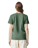 Comfort Colors 1717 Adult Tee Cotton Fabric - Moss, Semi-Fitted, 4.5 Oz/Yd² (1 Unit)