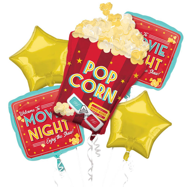 Movie Night Balloon Bouquet