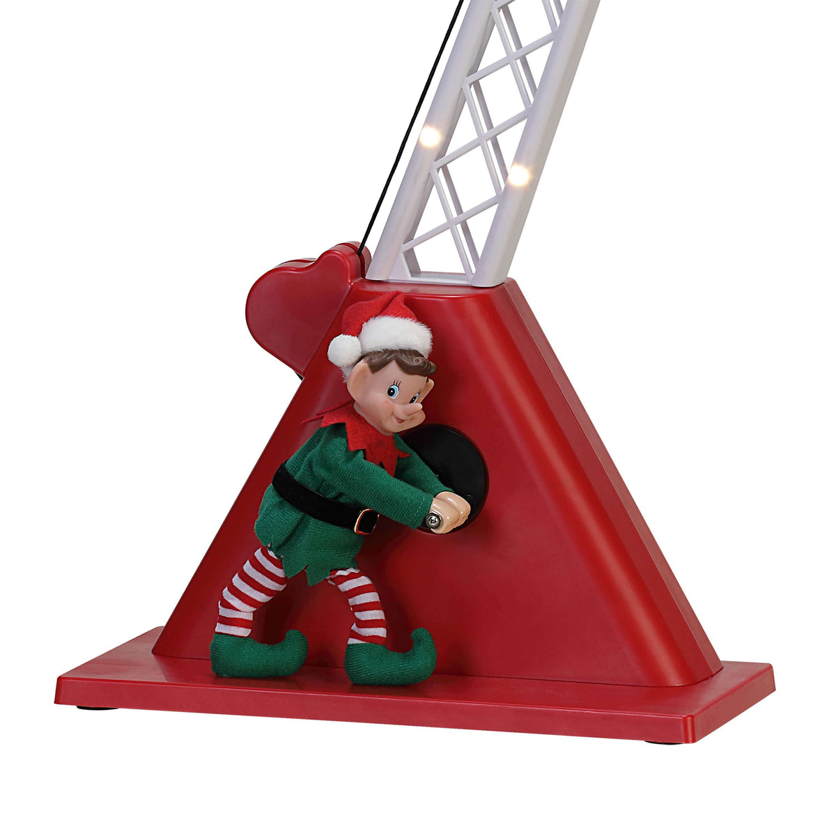 43" Mr. Christmas Animated Santa's Crane