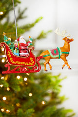 Mr. Christmas Santa's Sleigh Tree Topper