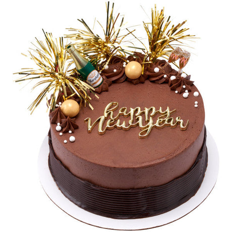 Gold Spray Mylar Celebration cake and cupcakes picks - set of 24
