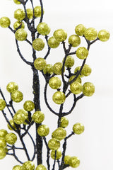 29" Green Apple Halloween Glitter Ball Spray