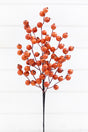 22" Harvest Spice Berry Spray