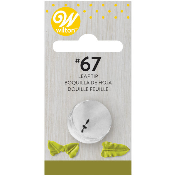 Wilton #67 Small Leaf Cake Decorating Tip