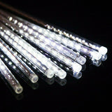 Meteor Snowfall 144 LED Lights 8 tubes 30cm 7 FT long